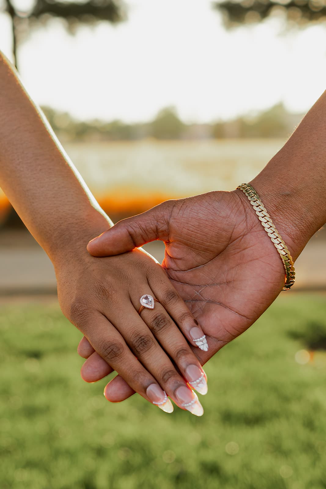 Family portrait in natural light