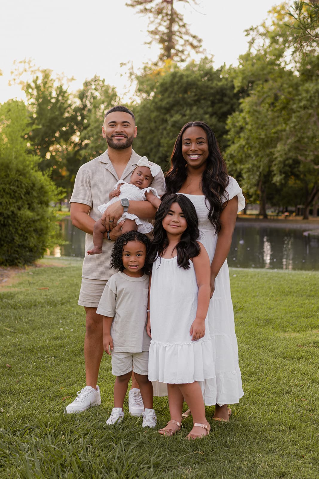 Family portrait, natural light