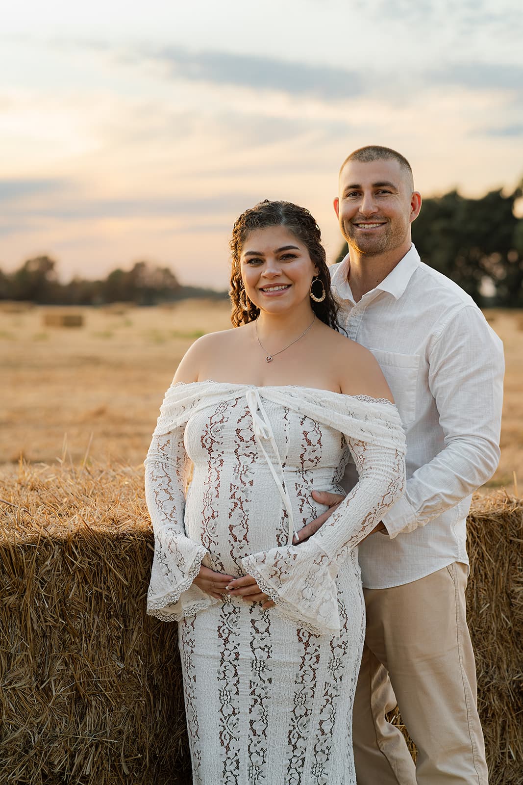 Family portrait, candid moment