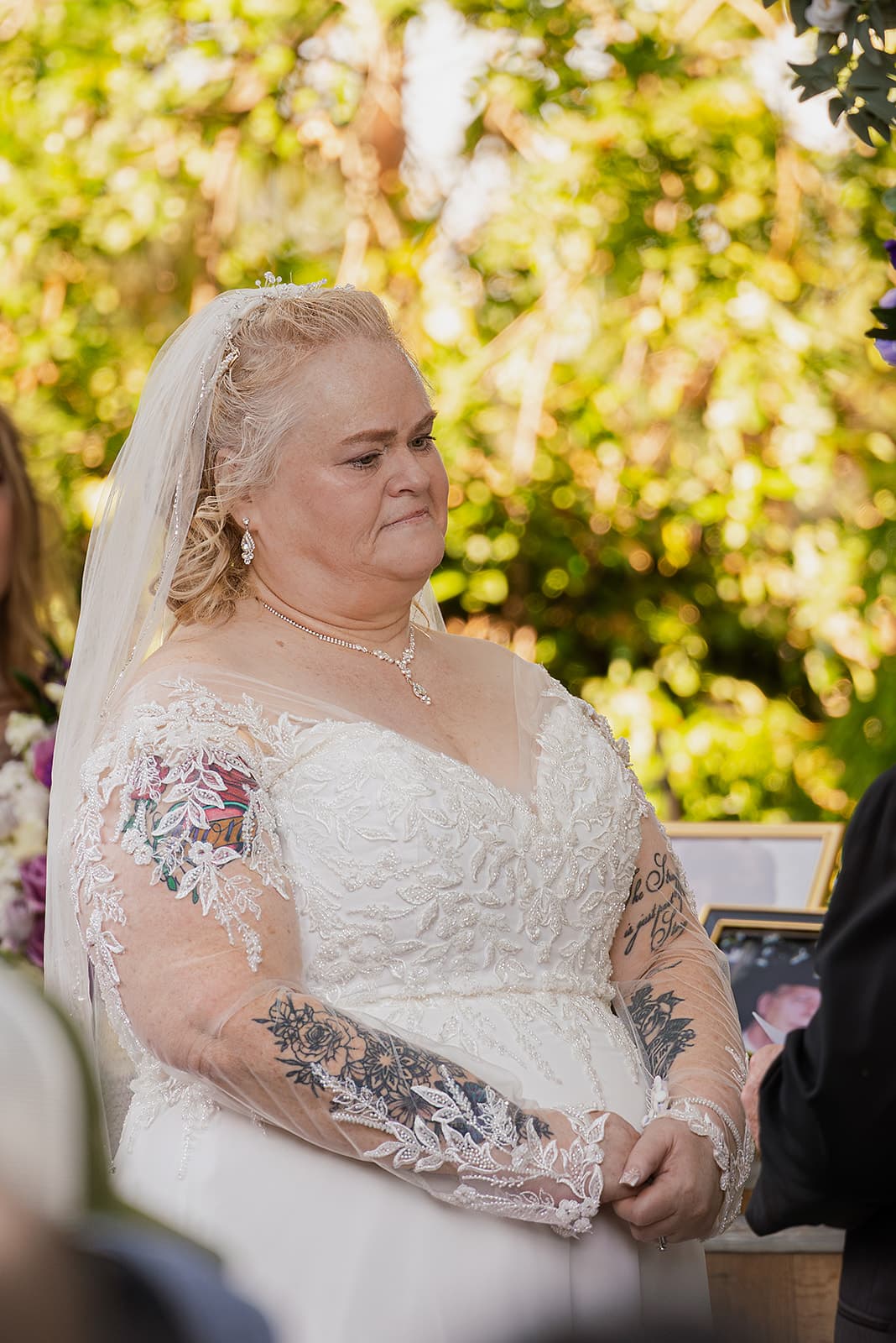 Family portrait in winter light